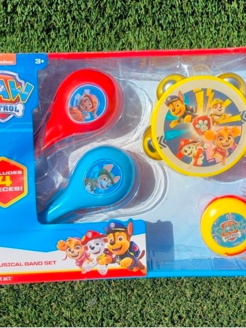 Paw Patrol Kids Musical Band Set - Red, Blue, Yellow